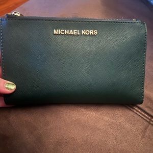 Michael Kors Green Wallet